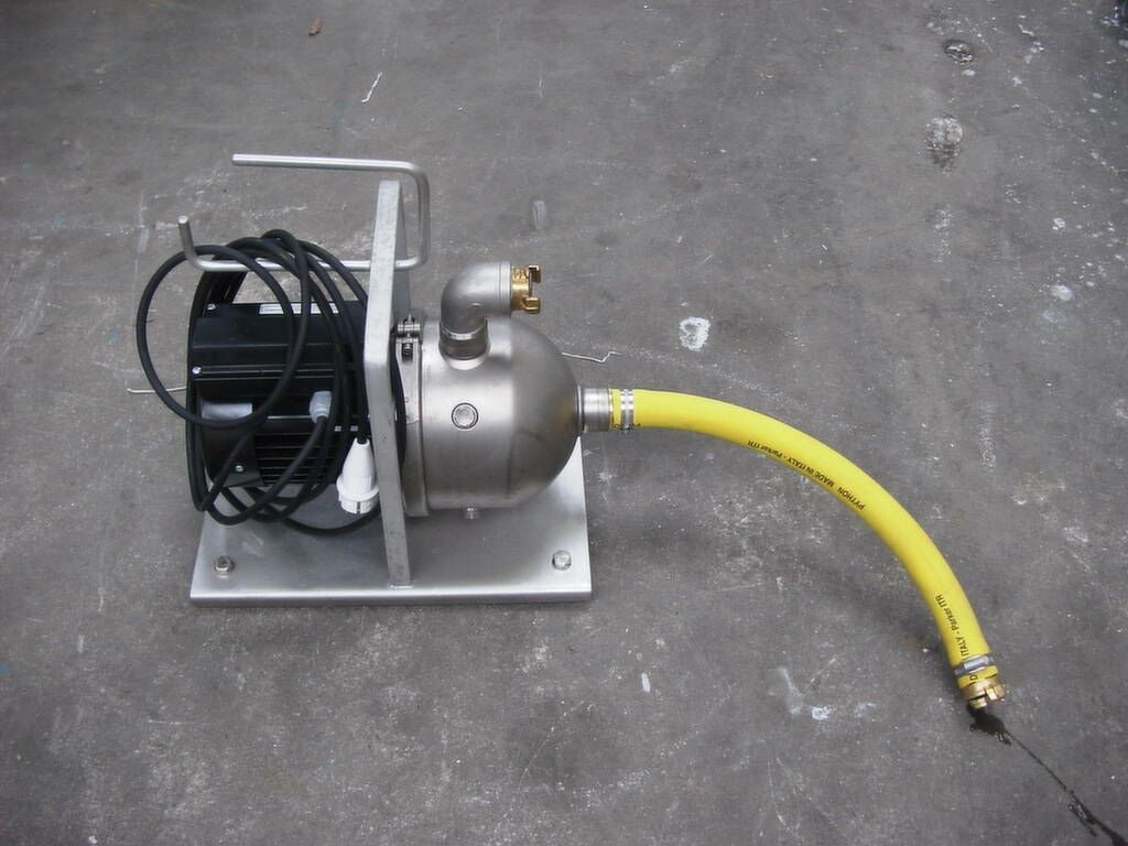 Water circulation pump with quick couplings