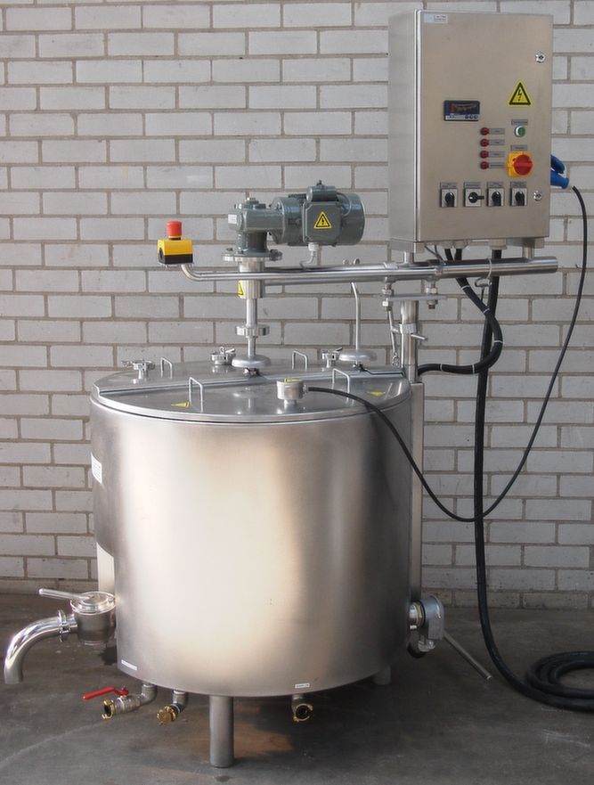 High quality pasteurizer on a white background